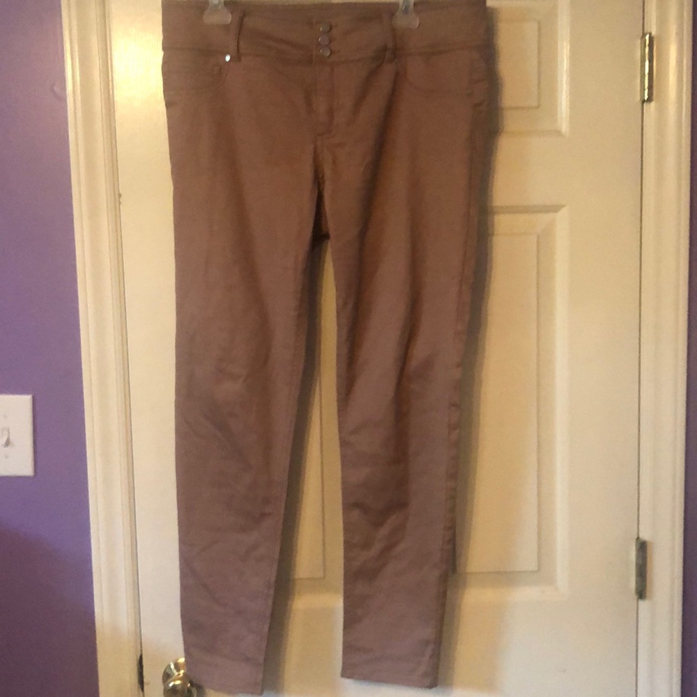 rose colored pants